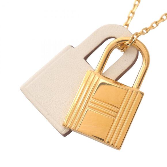 Hermes Herms O'Kelly necklace in gold-plated